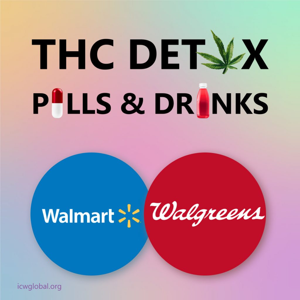THC detox pills and drinks